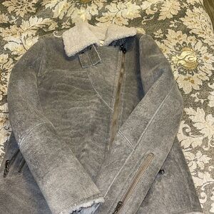 Baldwin women’s leather coat